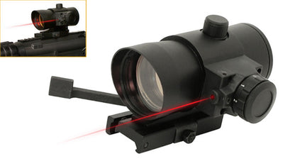 NC Star 1x40mm Tactical Red Dot Sight with Laser - NC Star