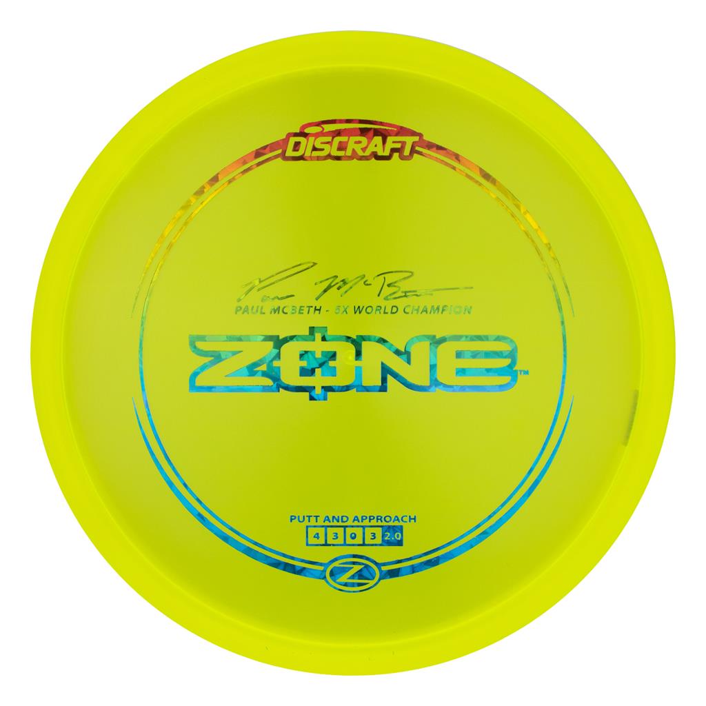 Discraft Paul McBeth Z Zone Signature Series Golf Disc - Discraft