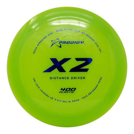 Prodigy X2 Distance Driver Disc - 400 Plastic