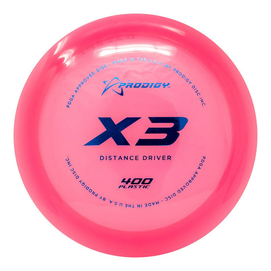 Prodigy X3 Distance Driver Disc - 400 Plastic