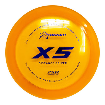 Prodigy X5 Distance Driver Disc - 750 Plastic