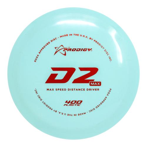 Prodigy D2 Max Distance Driver Disc - 400 Plastic