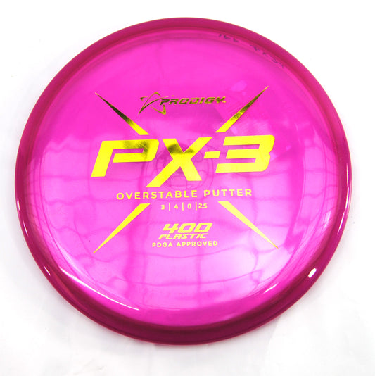 Prodigy PX-3 Putt & Approach Disc - 400 Plastic