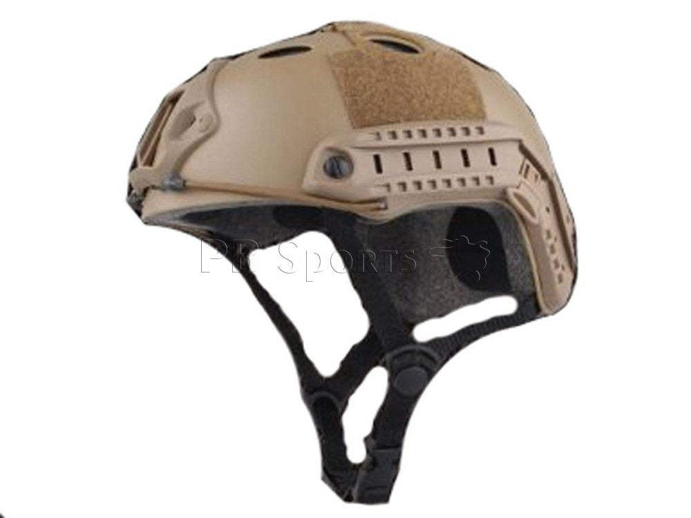 Raptors Airsoft Tactical RTV Helmet - Tan/Dark Earth - Valken