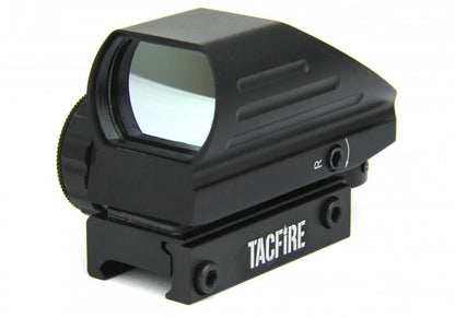 TACFIRE Tactical Illuminated Multi Reticle Reflex Sight - Black - TACFIRE