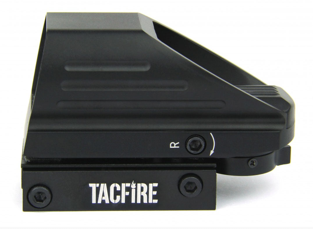 TACFIRE Tactical Illuminated Multi Reticle Reflex Sight - Black - TACFIRE