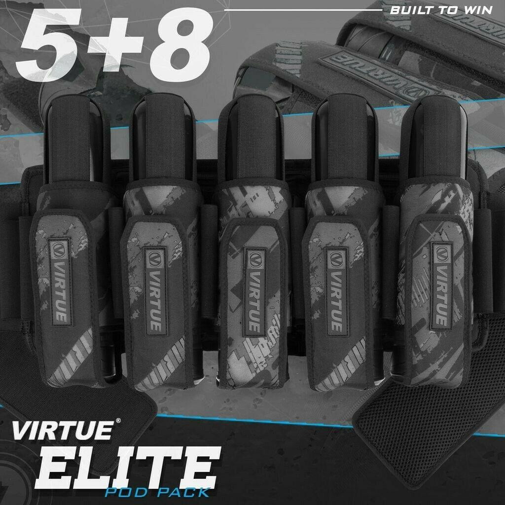 Virtue Elite Pack 5+8 Graphic Black - Virtue
