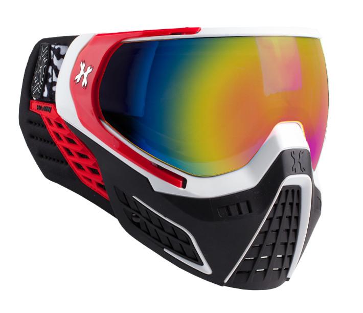 HK Army KLR Goggle - SCORCH (White/Red - Fusion Lens) - HK Army