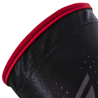 Social Paintball SMPL Protective Gear Elbow Pads - Black Red - XS/S - Social Paintball