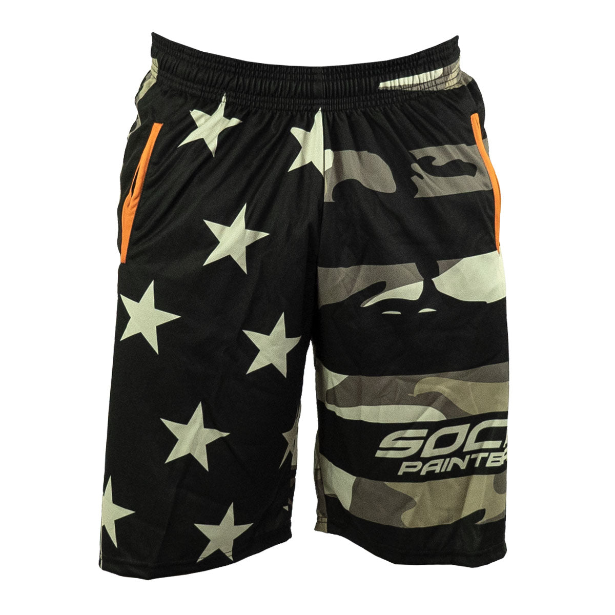 Social Paintball Grit Shorts - American Camo