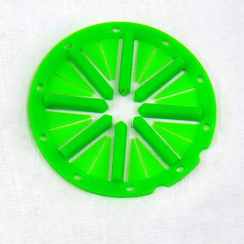 KM Spine Speed Feed Rotor - Lime - KM