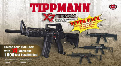 Tippmann X7 Phenom Super Pack - Tippmann Sports