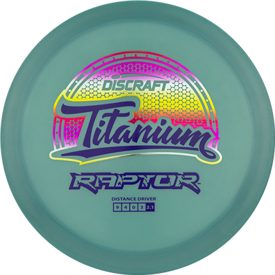 Discraft Titanium Raptor Golf Disc – PB Sports LLC