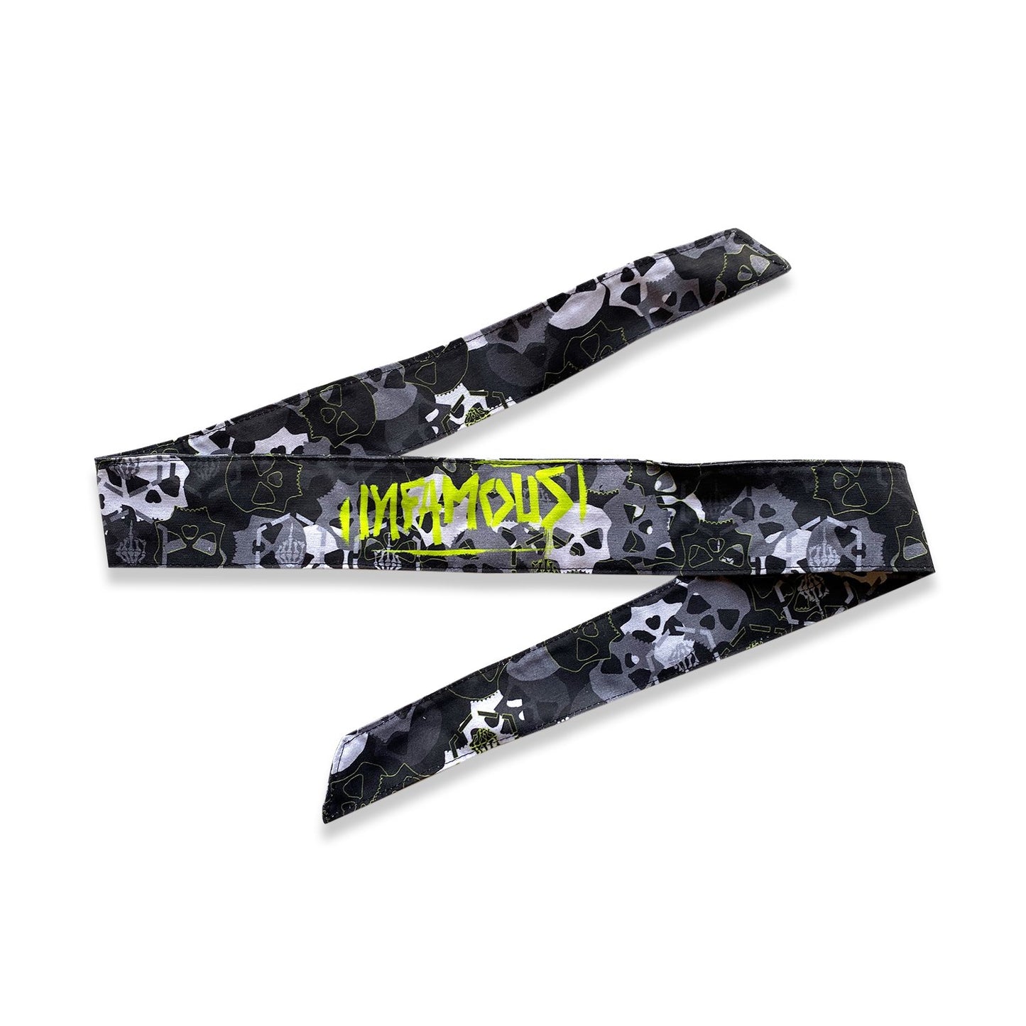 Team Infamous PRO DNA Headband - Urban Skull Squad - Infamous