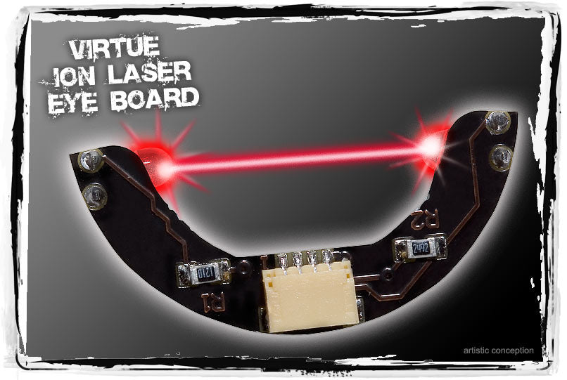 Virtue Ion, Ion XE, Epiphany, and Eos Laser Eye Board - Red - Virtue