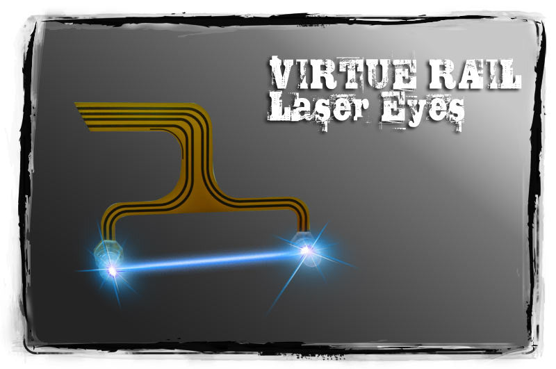 Virtue Proto Matrix Rail Laser Eyes - Blue - Virtue