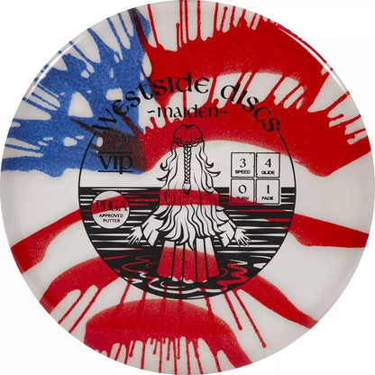 Westside Discs VIP Maiden MyDye American Flag Disc