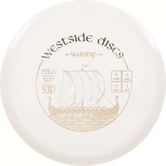Westside Discs White VIP Warship Disc