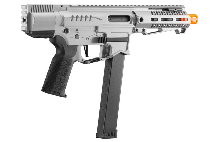 Zion Arms R&D Precision Licensed PW9 Mod 0 Airsoft Rifle  - Gray - with Battery and Charger